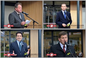 Stanko Javornik, Vinko But, Dušan Andrej Kocman in Franc Bogovič so spregovorili o najnovejši pridobitvi v Kozjem